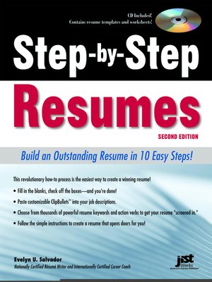 cover image of Step-by-Step Resumes